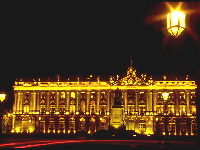 Htel de Ville de NANCY, place Stanislas , de nuit